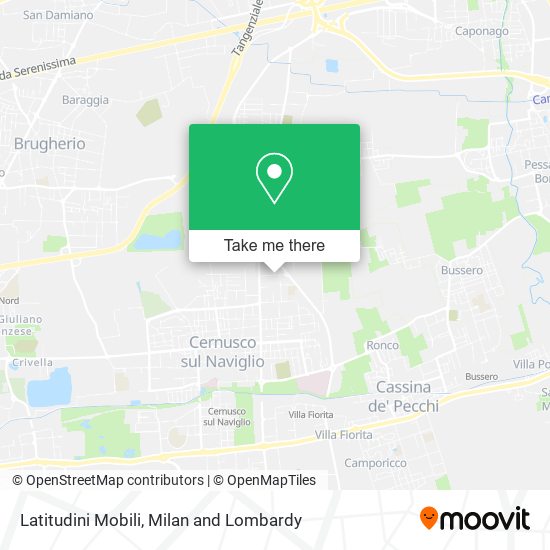 Latitudini Mobili map