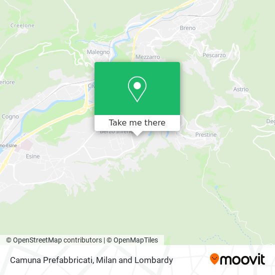 Camuna Prefabbricati map