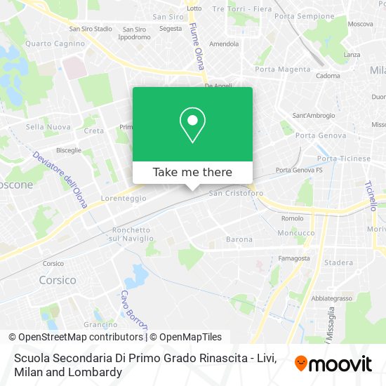 Scuola Secondaria Di Primo Grado Rinascita - Livi map