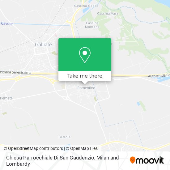 Chiesa Parrocchiale Di San Gaudenzio map
