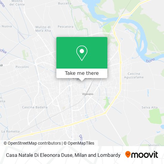 Casa Natale Di Eleonora Duse map