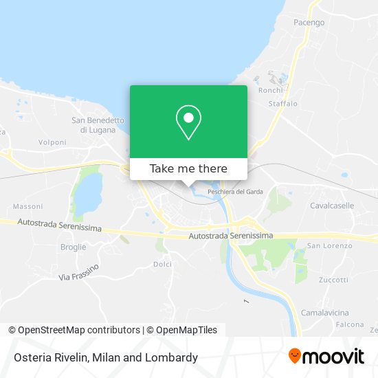 Osteria Rivelin map
