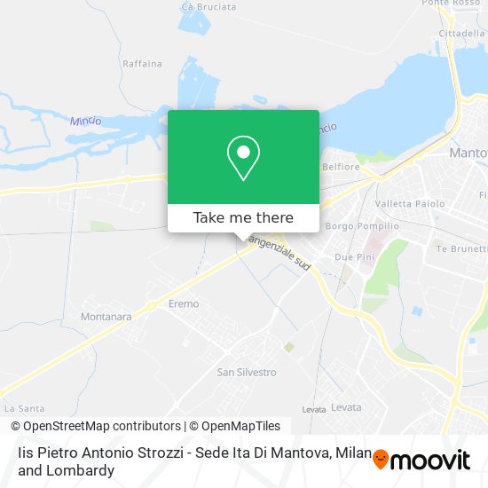 Iis Pietro Antonio Strozzi - Sede Ita Di Mantova map