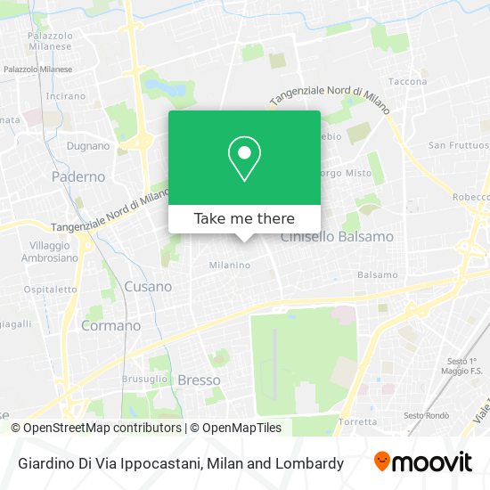 Giardino Di Via Ippocastani map