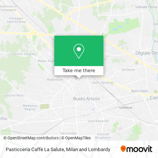 Pasticceria Caffè La Salute map