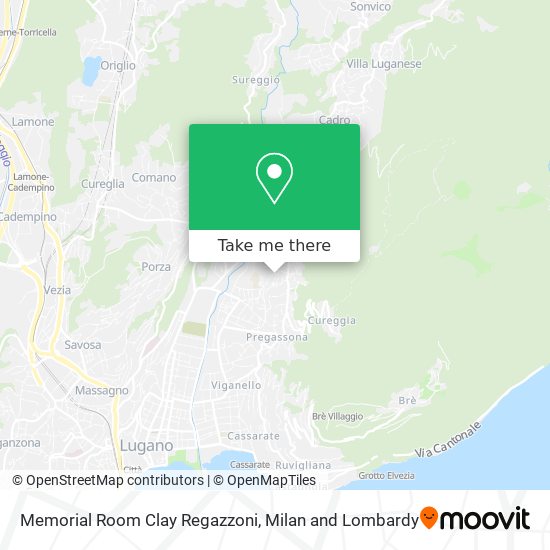 Memorial Room Clay Regazzoni map