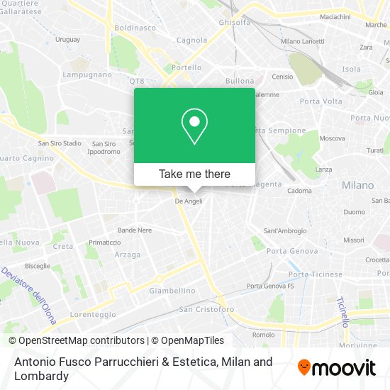 Antonio Fusco Parrucchieri & Estetica map