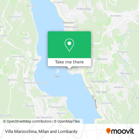 Villa Marocchina map