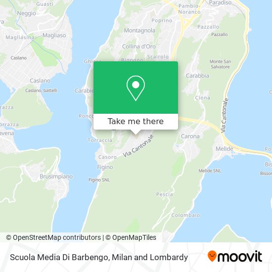 Scuola Media Di Barbengo map