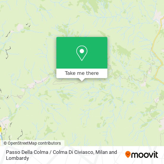 Passo Della Colma / Colma Di Civiasco map