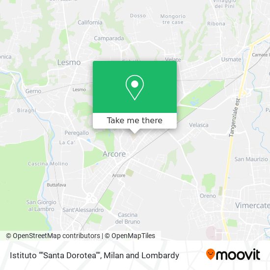 Istituto ""Santa Dorotea"" map