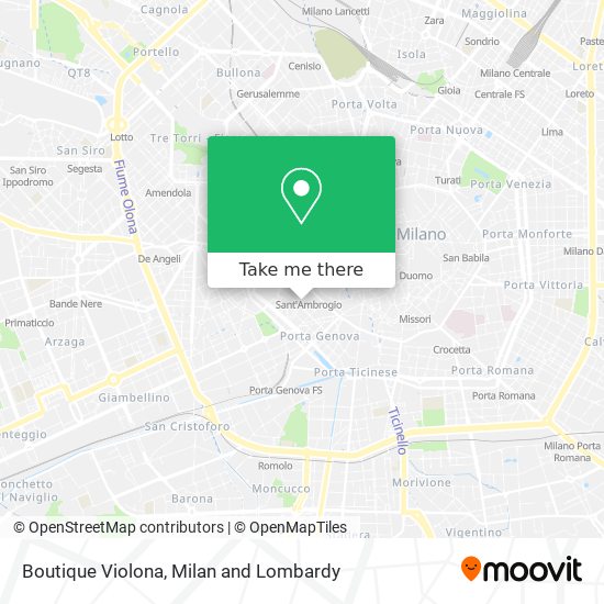 Boutique Violona map