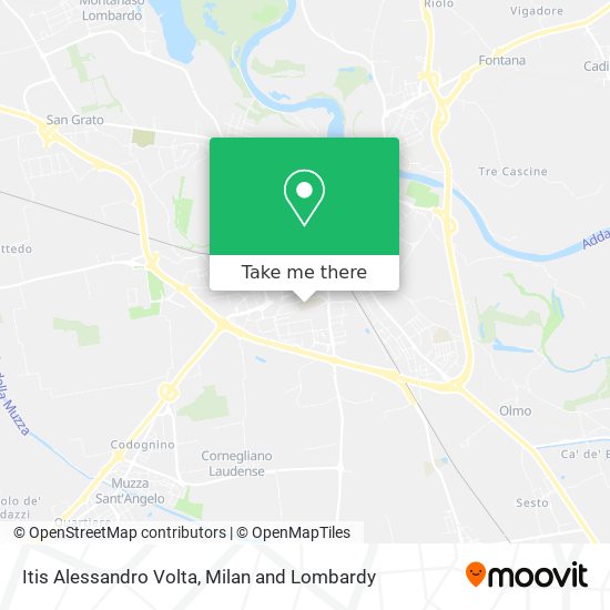 Itis Alessandro Volta map