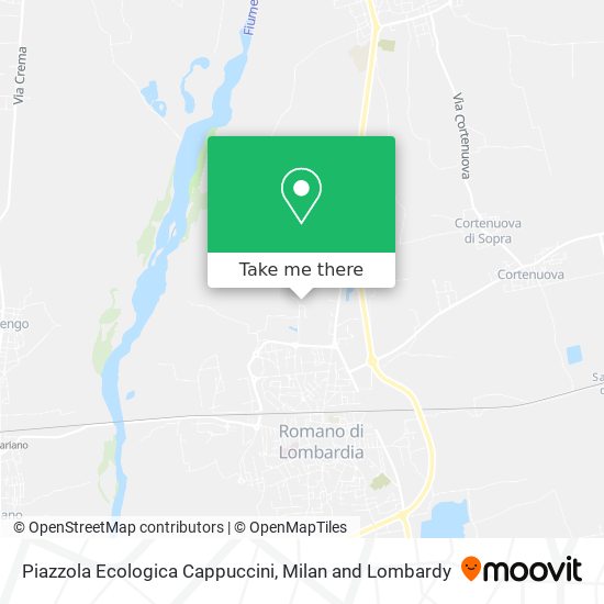 Piazzola Ecologica Cappuccini map