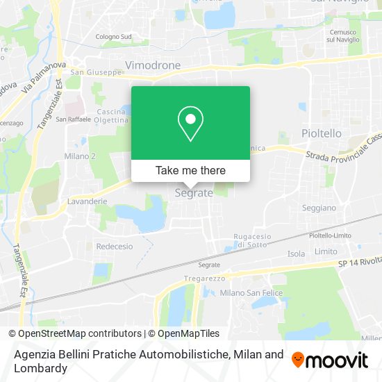 Agenzia Bellini Pratiche Automobilistiche map
