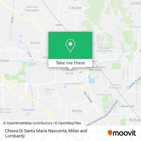 Chiesa Di Santa Maria Nascente map