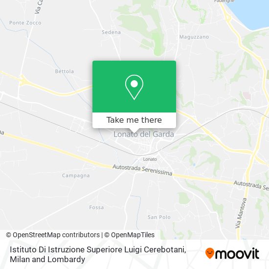 Istituto Di Istruzione Superiore Luigi Cerebotani map