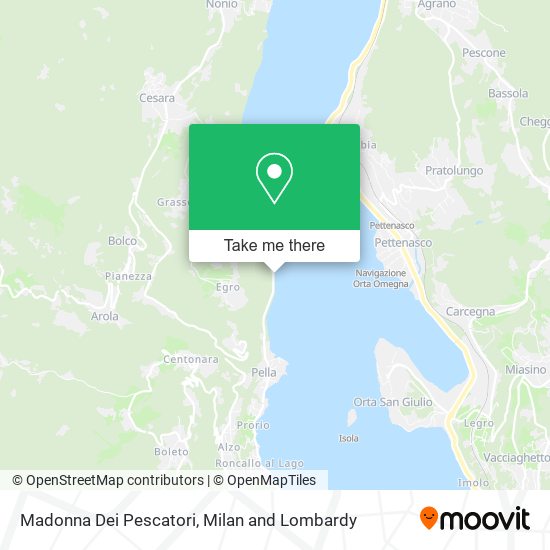 Madonna Dei Pescatori map
