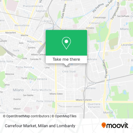 Carrefour Market map