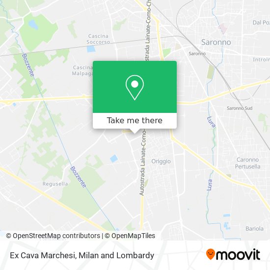 Ex Cava Marchesi map