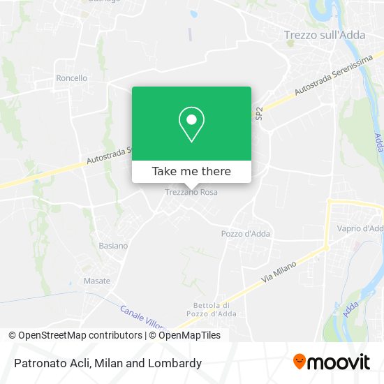 Patronato Acli map