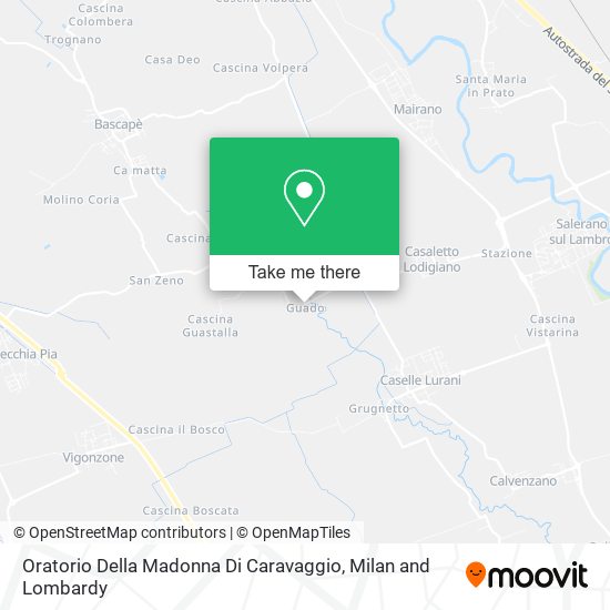 Oratorio Della Madonna Di Caravaggio map