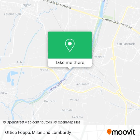Ottica Foppa map