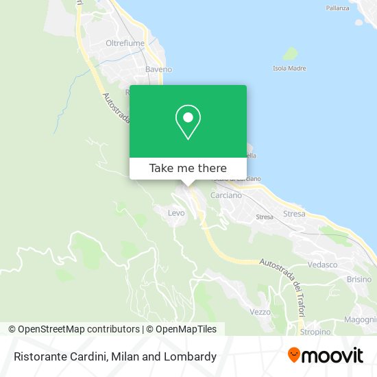 Ristorante Cardini map