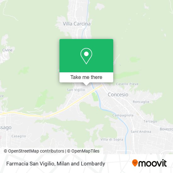 Farmacia San Vigilio map