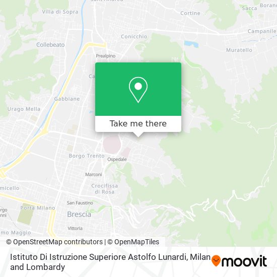 Istituto Di Istruzione Superiore Astolfo Lunardi map
