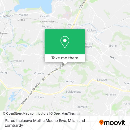 Parco Inclusivo Mattia Macho Riva map