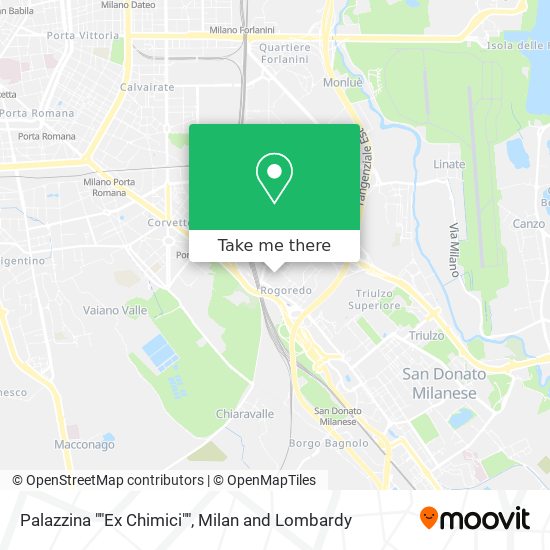 Palazzina ""Ex Chimici"" map