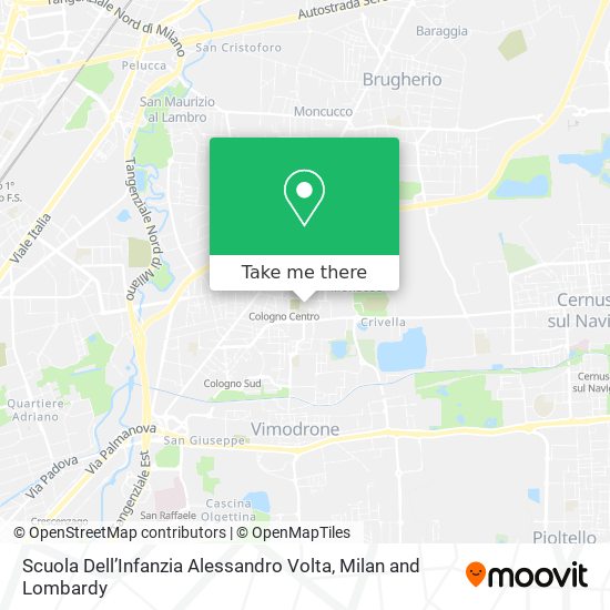 Scuola Dell’Infanzia Alessandro Volta map