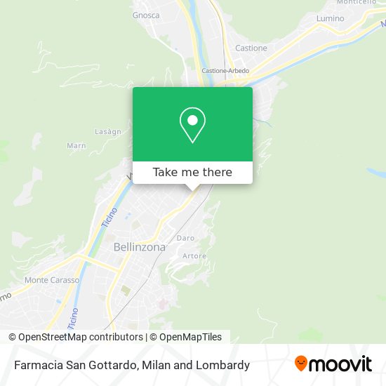Farmacia San Gottardo map