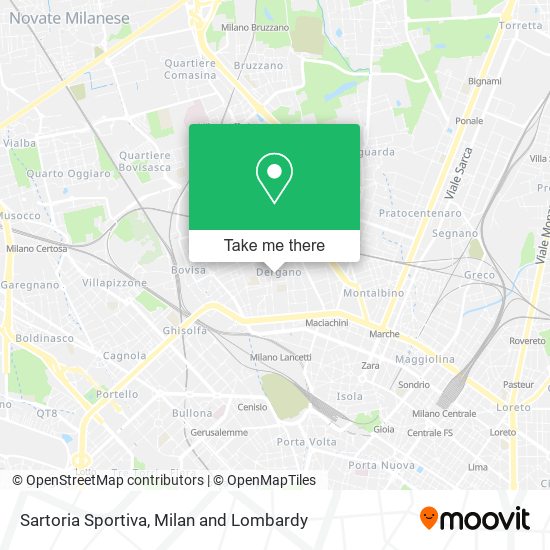 Sartoria Sportiva map