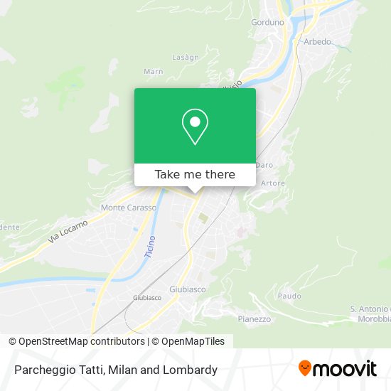 Parcheggio Tatti map