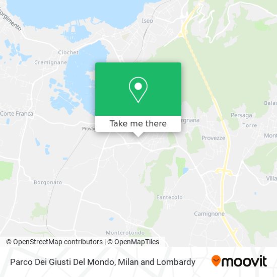Parco Dei Giusti Del Mondo map