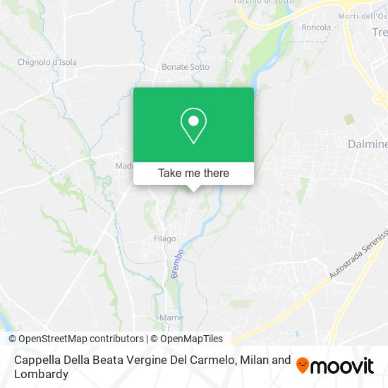 Cappella Della Beata Vergine Del Carmelo map