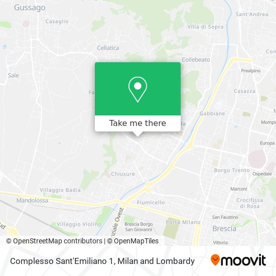 Complesso Sant'Emiliano 1 map