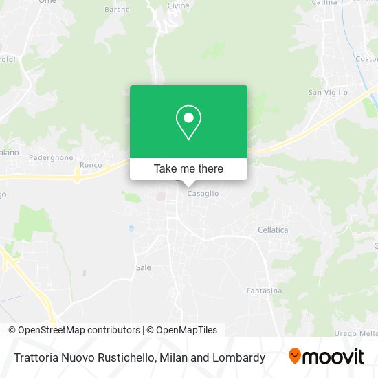 Trattoria Nuovo Rustichello map