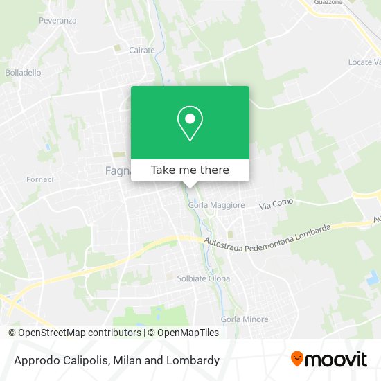 Approdo Calipolis map