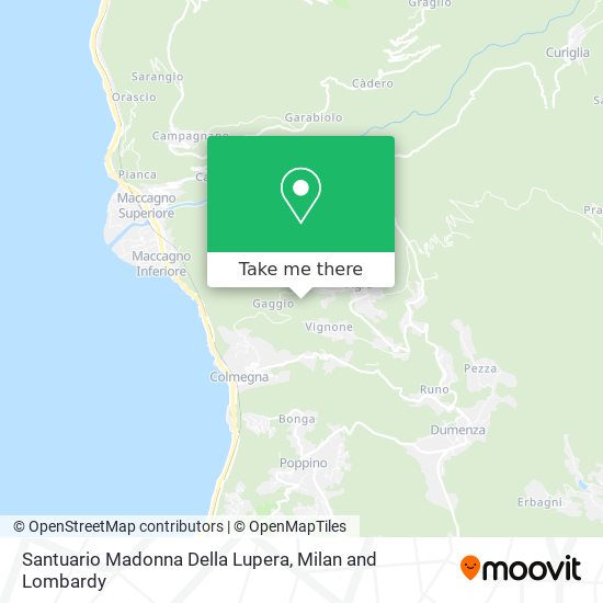 Santuario Madonna Della Lupera map