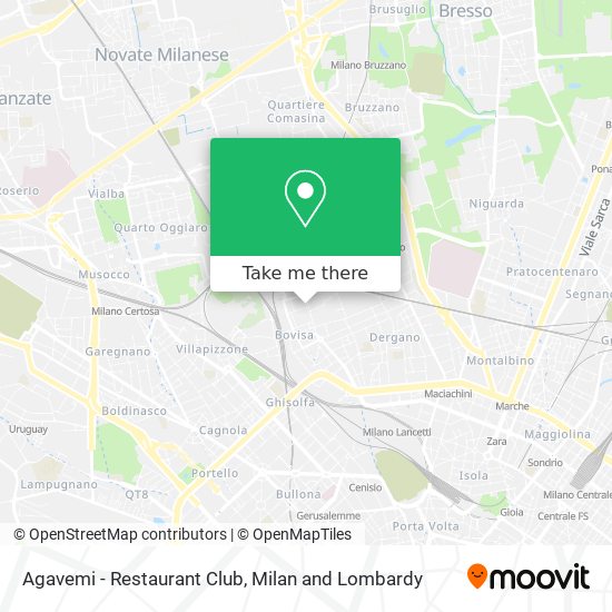 Agavemi - Restaurant Club map