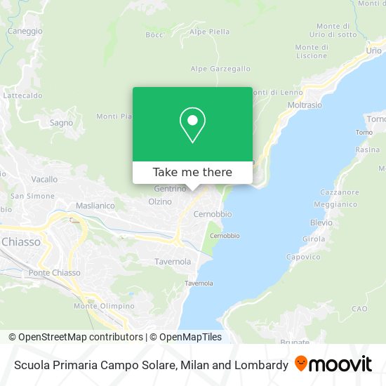 Scuola Primaria Campo Solare map