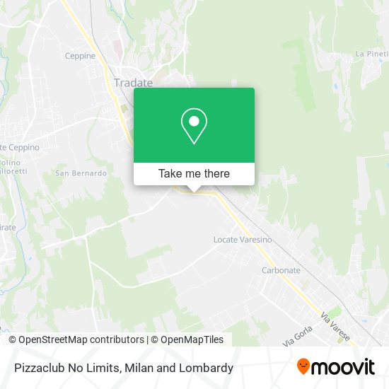Pizzaclub No Limits map
