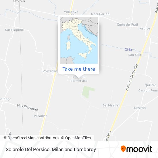 Solarolo Del Persico map