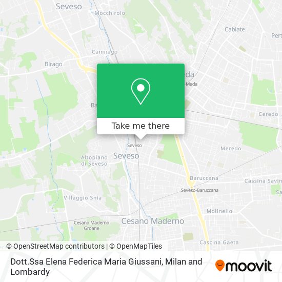 Dott.Ssa Elena Federica Maria Giussani map