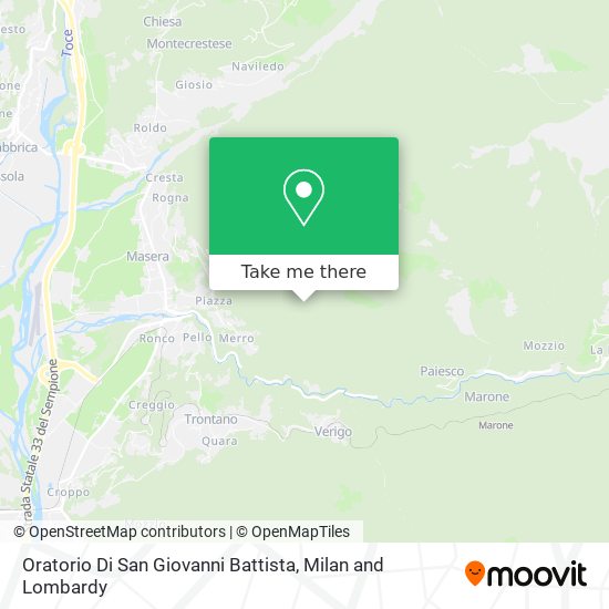Oratorio Di San Giovanni Battista map