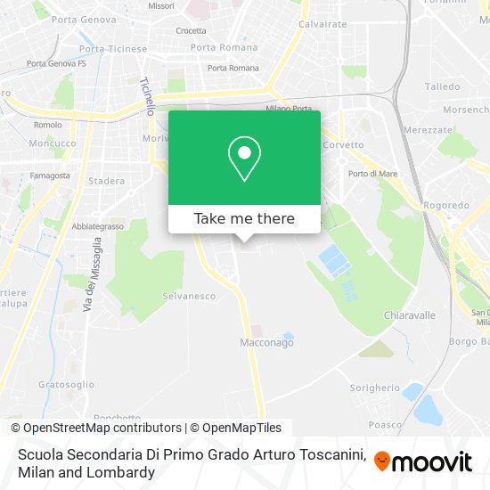 Scuola Secondaria Di Primo Grado Arturo Toscanini map
