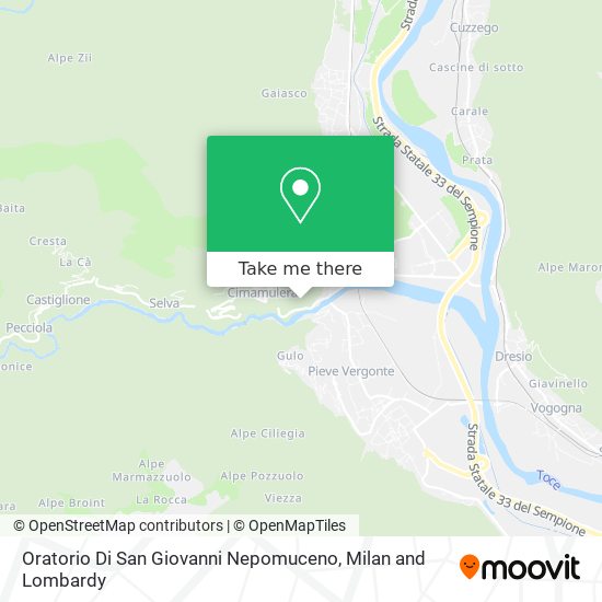 Oratorio Di San Giovanni Nepomuceno map